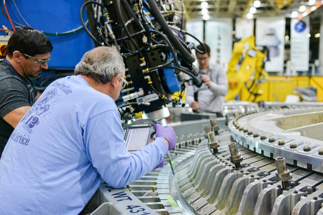 NASA image: Orion EM2 Weld